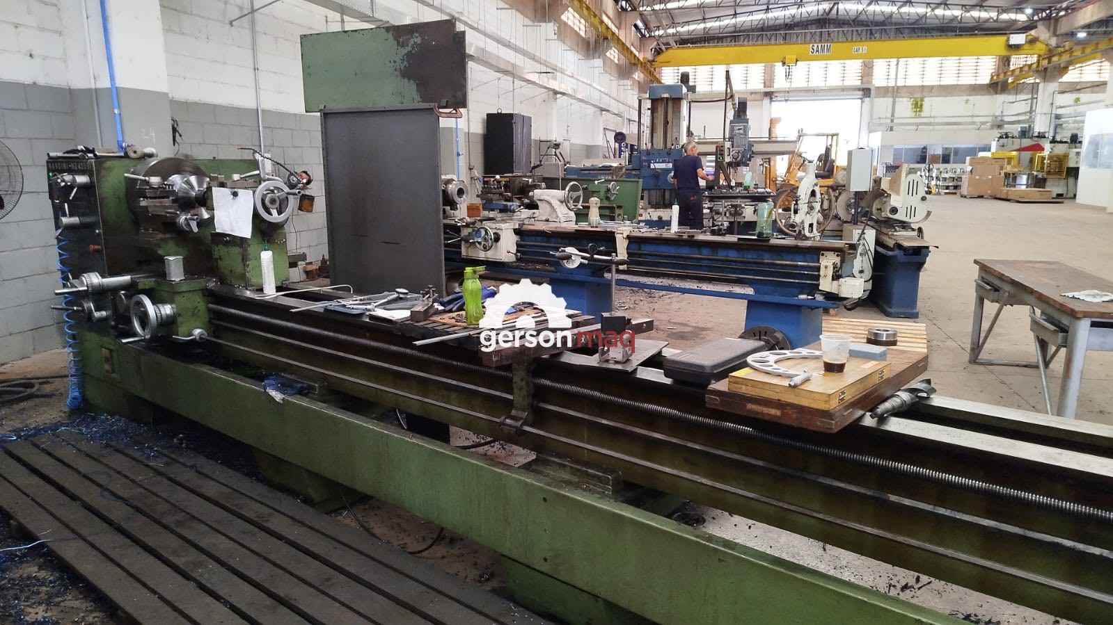 TORNO MECANICO NARDINI SAGAZ NZ400 BT Ø800 X 4000 mm